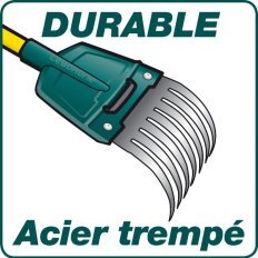 Balai à haies XR1 Duopro – Dents remplaçables pour zones difficiles - Leborgne