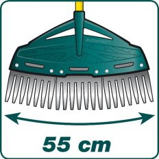 Balai paysagiste XR3 Duopro – Dents remplaçables pour un entretien efficace - Leborgne