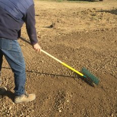 Râteau à gazon Duopro 30 dents sans manche - Leborgne
