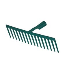 Râteau 16 dents droites manche bois 150 cm certifié PEFC 100% - Leborgne