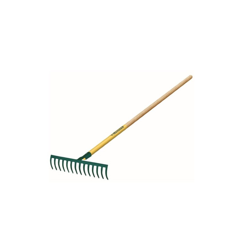 Râteau 14 dents courbes manche bois 150 cm certifié PEFC 100% - Leborgne