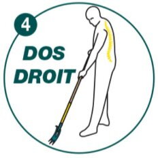 Binette trident Leborgne NaturOvert 150 cm – manche bois PEFC - Leborgne