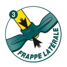 Serfouette forgée Duopro – panne et langue, manche bois 130 cm - leborgne