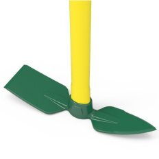 Serfouette forgée Duopro – panne et langue, manche bois 130 cm - leborgne