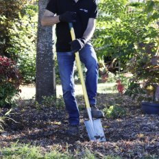 Louchet Senlis Duopro - 28 cm manche pomme Metalgrip - Leborgne