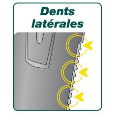 Louchet transplantation Duopro - 33 cm manche béquille Metalgrip - Leborgne