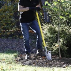 Louchet transplantation Duopro - 33 cm manche béquille Metalgrip - Leborgne