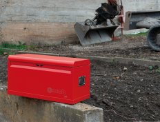 Coffre de chantier avec plateau coulissant – Ergonomique, sécurisé et durable - MOB