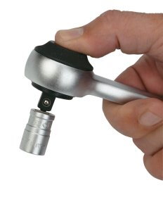 Cliquet compact 1/4" – 72 dents, angle de reprise 5°- MOB