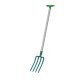 Fourche à bêcher douille - 30 cm manche béquille Metalgrip - Leborgne