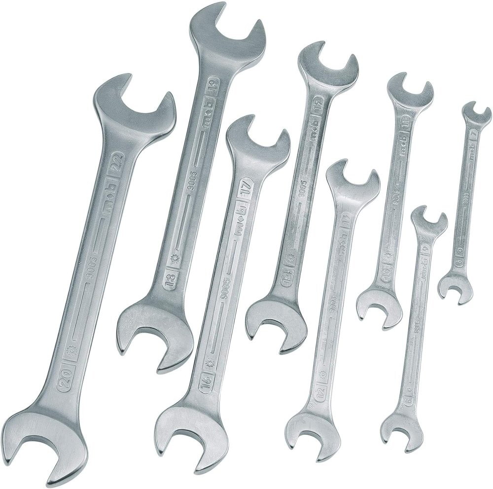 Jeu de 8 Clés mixtes en coffret - MOB