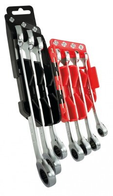 Monture de 7 clés mixtes à cliquet - MOB