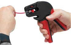 Pince à dénuder automatique coudée 90° - MOB