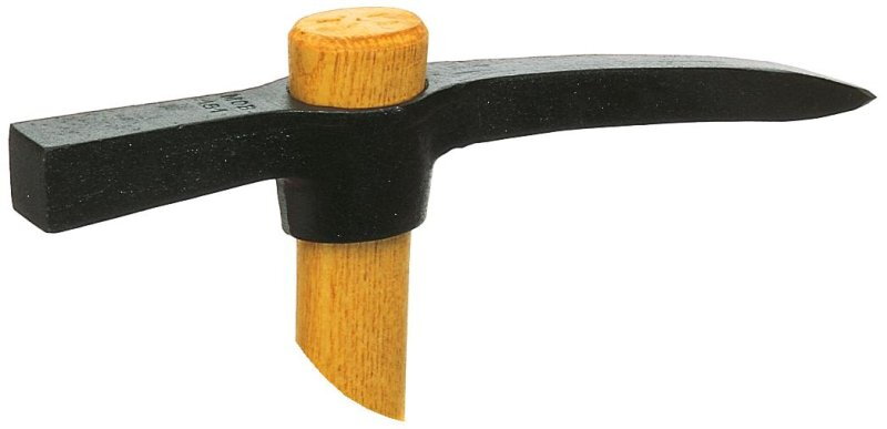 Martelette tête et pic 0,7 kg manche frêne pefc - MOB