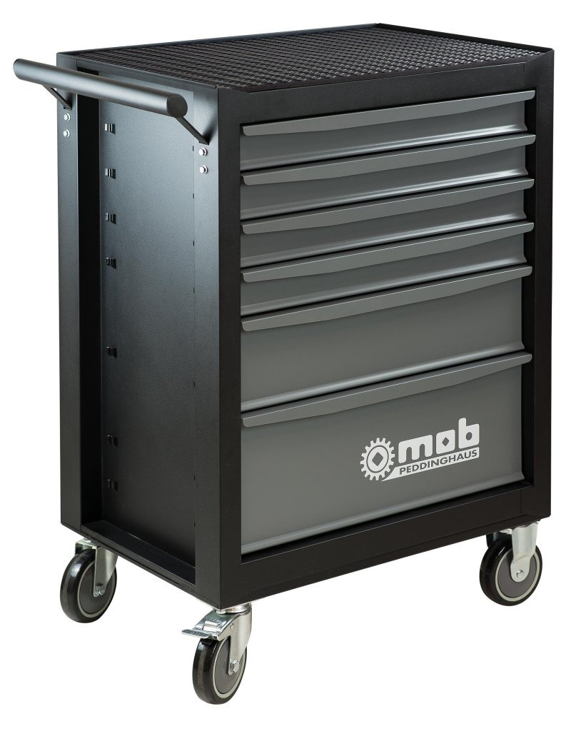 Servante d’atelier CLASSIC 6 tiroirs – 126 outils – structure 850 kg, finition époxy - MOB