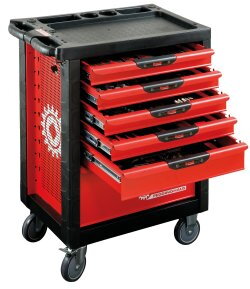 Servante d’atelier PROLINER 6 tiroirs – 126 pièces - MOB