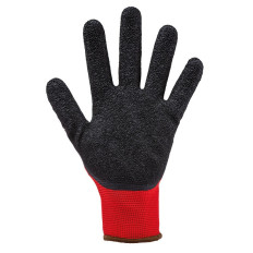 GANTS TOUS TRAVAUX ROUGE GRIS T9 SACHET DE 6 PAIRES