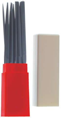 Jeu de 12 limes aiguilles en acier chrome – en boîte - MOB