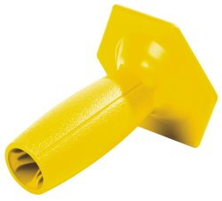 Poignée pare-coups jaune pour broches - Leborgne