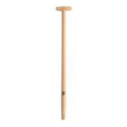 Manche fourche à bêcher douille 85 cm béquille de rechange bois certifié PEFC 100%- Leborgne