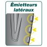 Louchet Nord Duopro 28 cm manche métal béquille - LEBORGNE