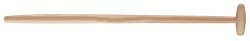 Manche bêche louchet béquille 90cm de rechange en bois certifié PEFC 100% - Leborgne