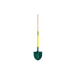 Pelle ronde tôle (27 cm) - manche bois certifié PEFC 100% (130cm) - Leborgne