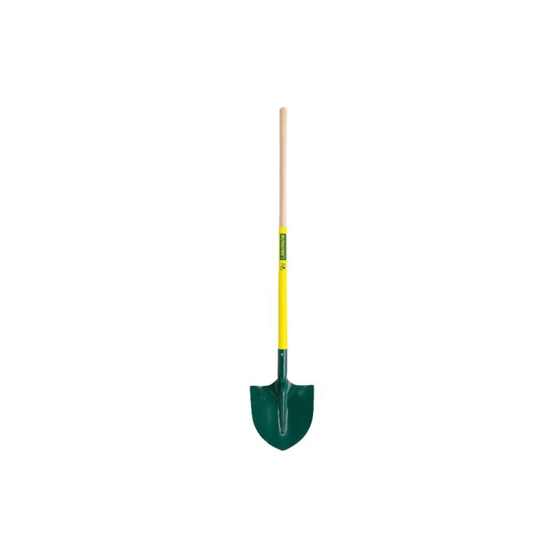 Pelle ronde tôle (27 cm) - manche bois certifié PEFC 100% (130cm) - Leborgne