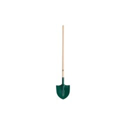 Pelle ronde tôle (29 cm) - manche pomme bois (110 cm) certifié PEFC 100% - Leborgne
