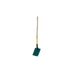 Pelle carrée tôle (25 cm) - manche bois certifié PEFC 100% (110 cm) - Leborgne