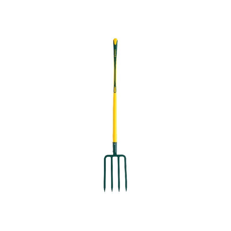 Fourche à bêcher douille - 30 cm manche pomme Novagrip
