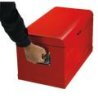 Coffre de chantier avec plateau - Ergonomique - Effet antirouille - MOB