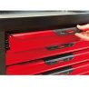 Servante Rouge Proliner - 3 Modules & 5 Tiroirs - 690 x 465 x 970 mm (55 kg) - MOB