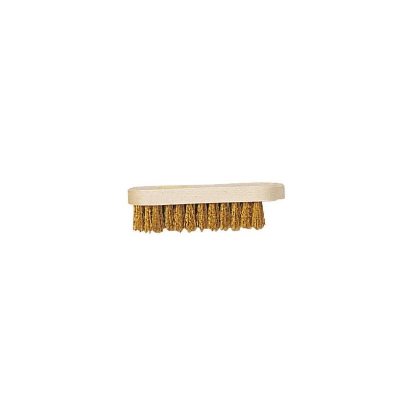 Brosse violon en acier laitonné souple – 5 rangs de fils acier - Mondelin