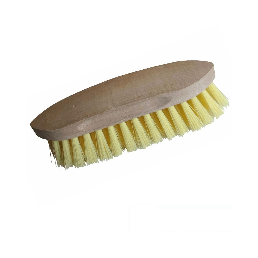 Brosse crinière polypropylène/bois Mondelin