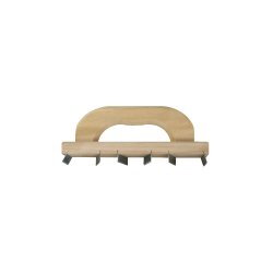 Chemin de fer denté - 6 lames - pour ravalement de façades - Mondelin