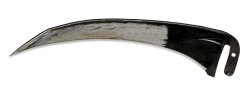 Faux à broussailles (50 cm) – Fer forgé trempé – Taillant mince affûté (0.8kg) – Livré sans Manche - Leborgne