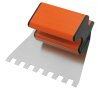 Ergolame® denté (15cm) - pour encollage de carreaux et faïences - Poignée ergonomique - Lame adaptée - Mondelin
