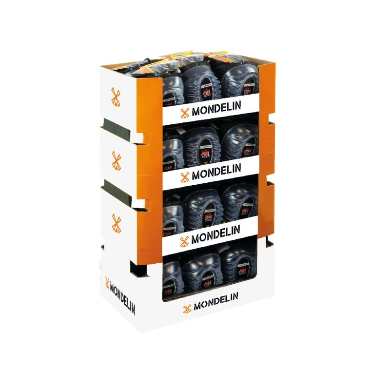 Présentoir 24 paires de genouillères GEL - Mondelin