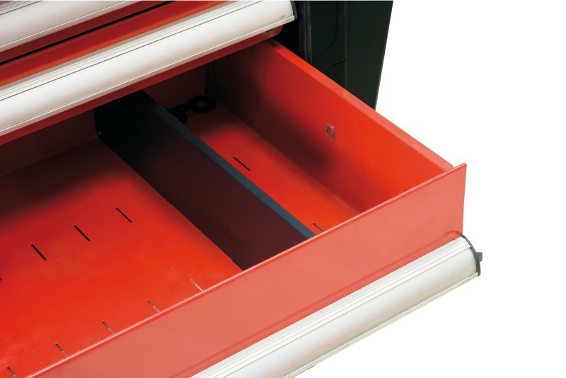 Diviseur de tiroir (396 x 60mm) - 10 pièces - Compatible tiroirs de servantes Baseliner / Proliner / XLiner - MOB