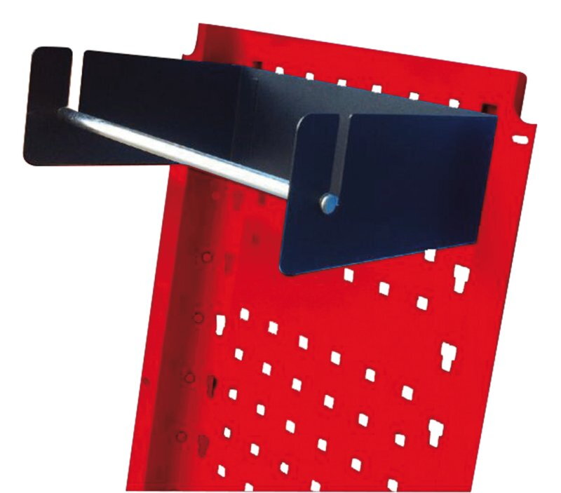 Porte-rouleau - Ø max 160 mm – fixation servante – finition noire satinée – MOB