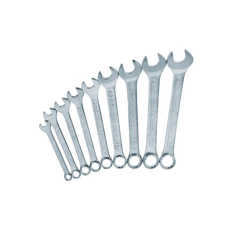 Jeu de 8 clés mixtes en coffret – Acier Chrome Vanadium forgé – Haute Résistance – MOB