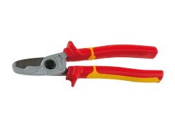 Coupe-Câbles (220 x 31.5 x 12.5 mm ) - Double Tranchant Isolé 1000V - Coupe Lisse & propre - MOB