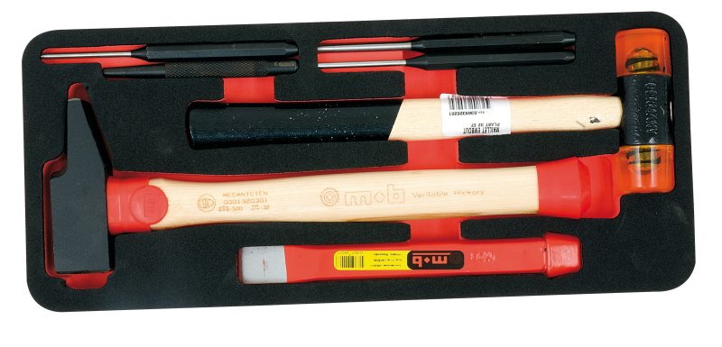 Module Frappe 7 outils - Module en mousse (385 x 165 mm) - Haute Densité - MOB