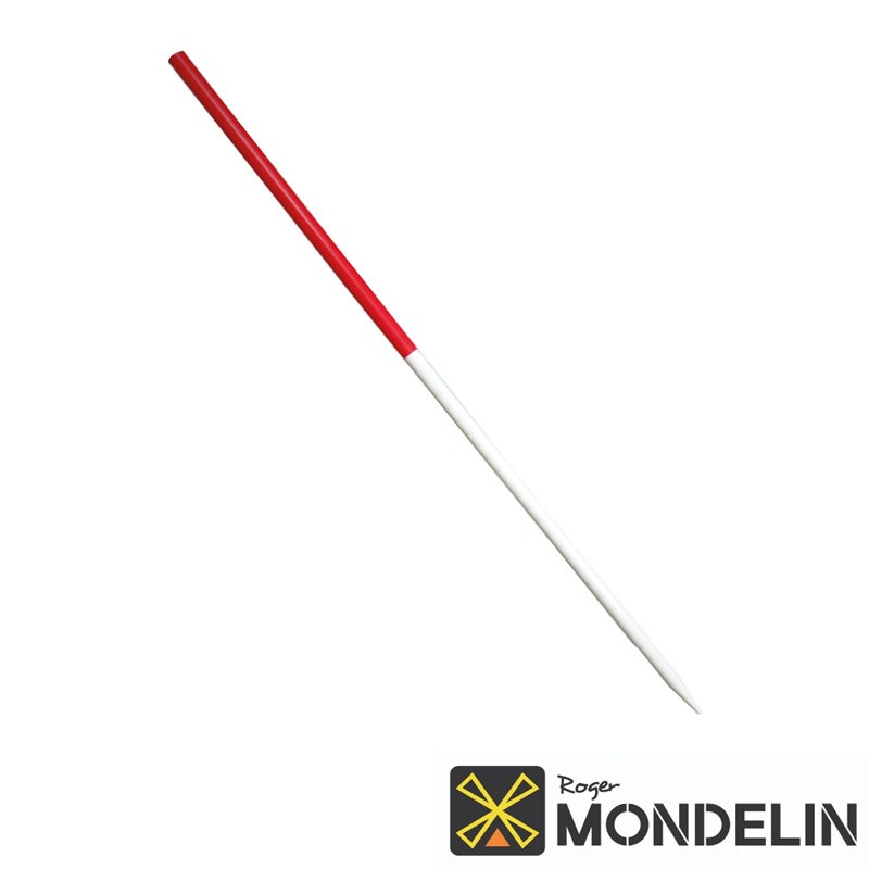 Jalon Mondelin rouge/blanc