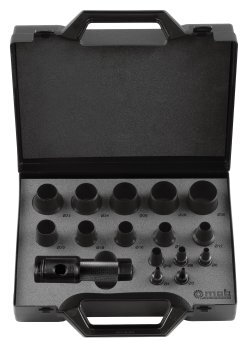 Coffret de découpoirs Ø 3 à 30 mm – Coupe joints multi-matériaux – Acier Haute Résistance – MOB