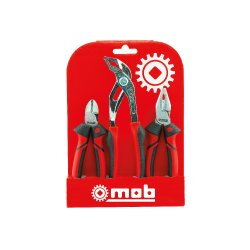 Lot de 3 pinces bimatière – Finition Chromée – Chrome Molybdène – Haute performance – MOB