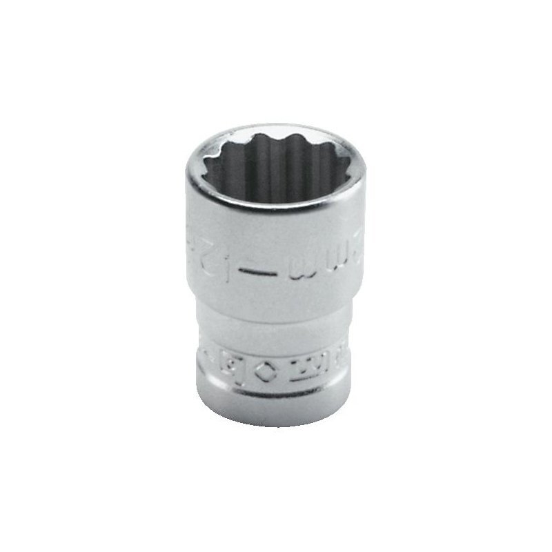 Douille 12 pans 1/4'' – acier Chrome Vanadium forgé – Haute Résistance – MOB