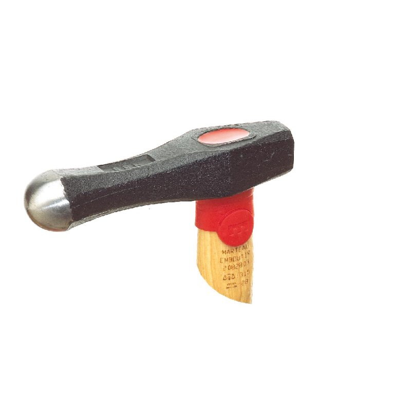 Marteau de chaudronnier manche Hickory – Acier forgé C45E – Travail et formage des tôles – MOB