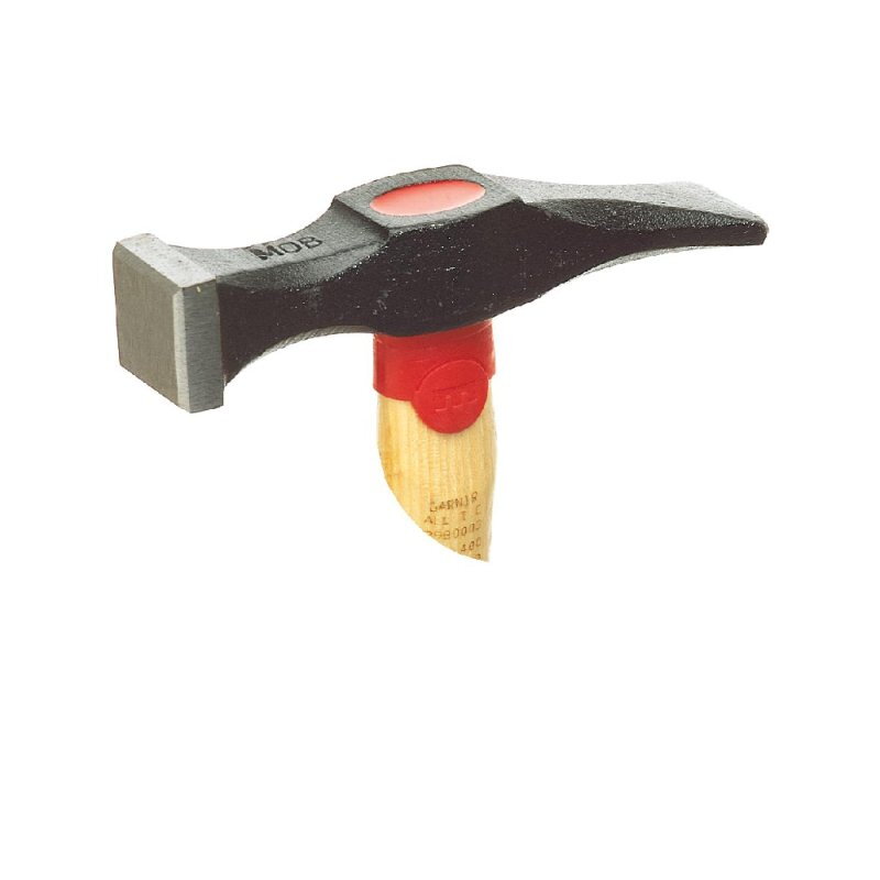 Marteau à garnir allongé manche Hickory – Tête carrée 28 mm – Acier forgé C45E – Formage des tôles – MOB